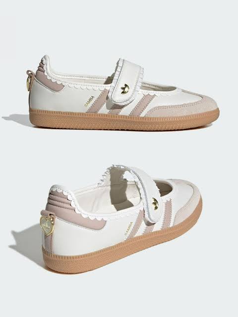 Adidas Samba Jane Frill Pack Ruffle White Cream