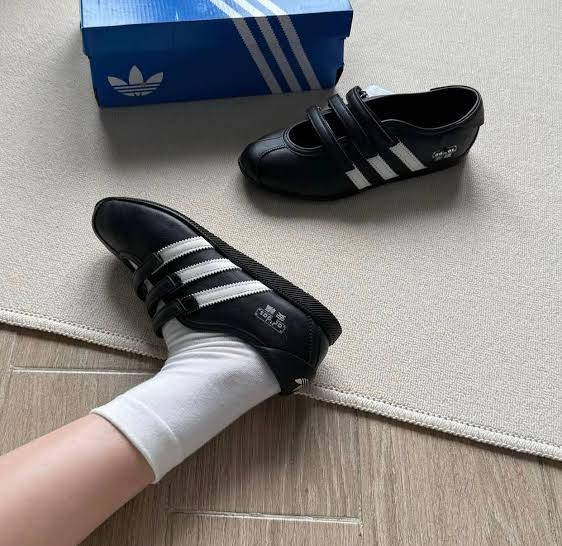 Adidas anfu mary jane Black